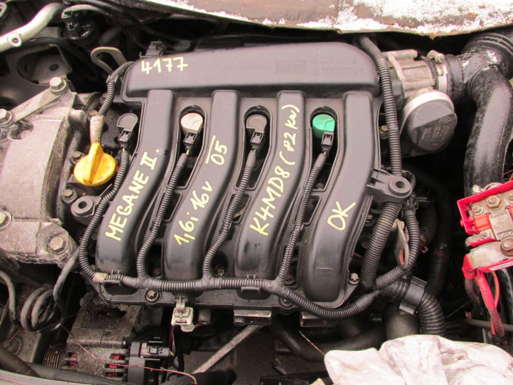 Motor Renault Megane II 1,6i 16v – K4MD8 (82kw)